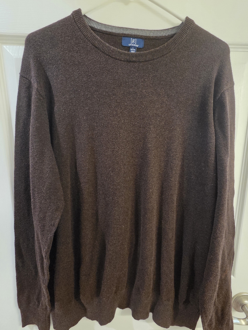 George Men’s Brown Crewneck Sweater